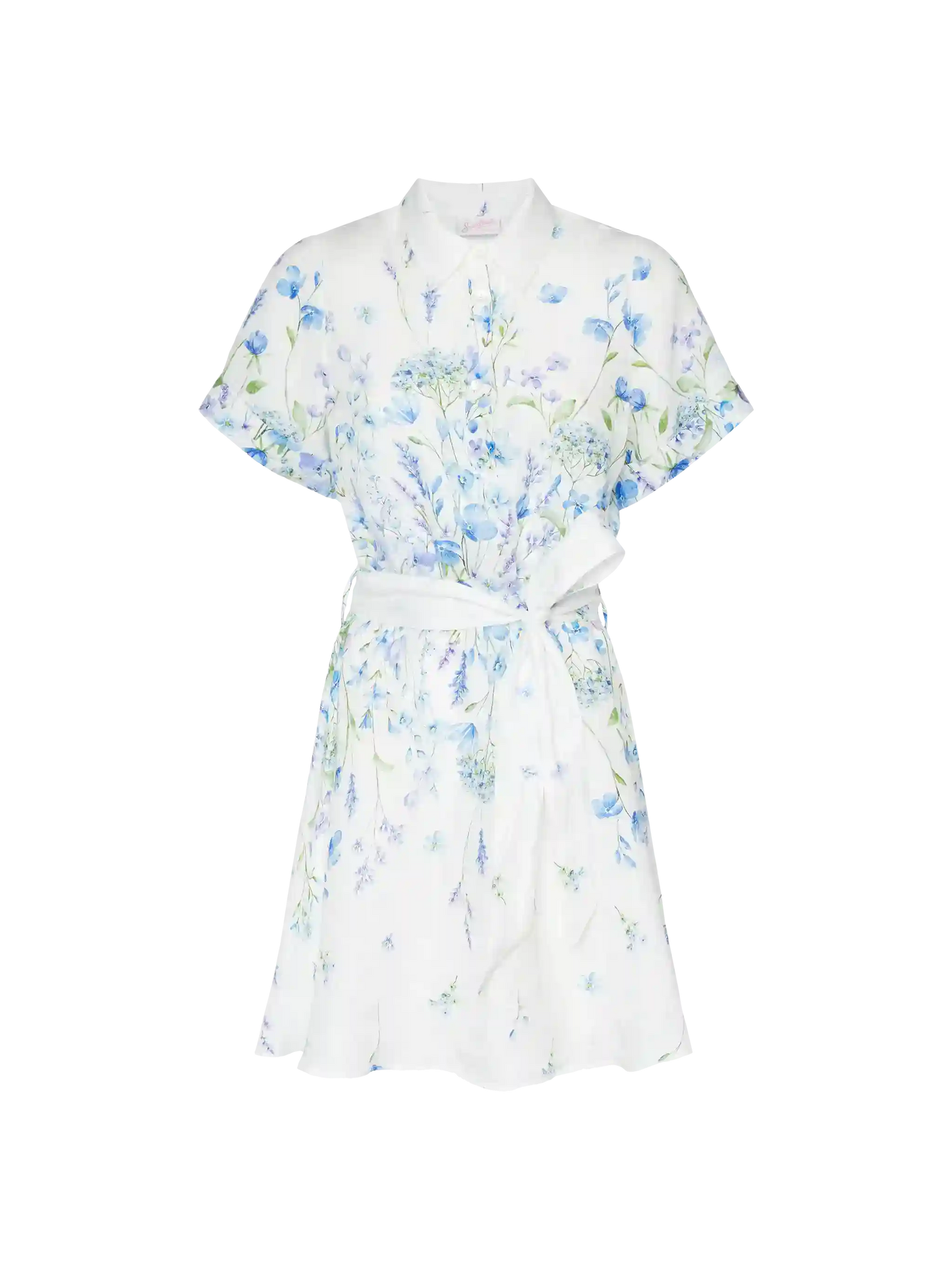 Joseline Leinenkleid mit Blumendruck