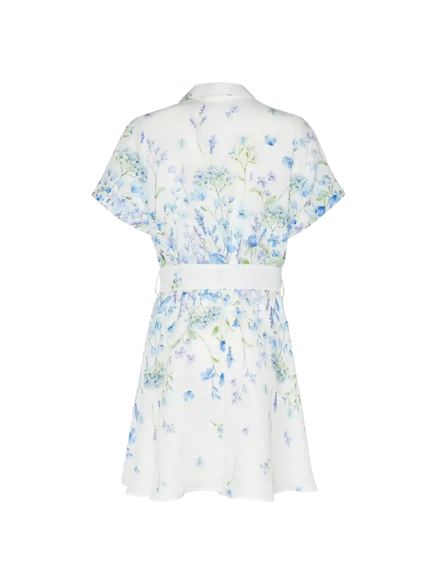 Joseline Leinenkleid mit Blumendruck