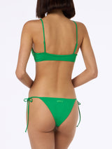 Woman green bralette bikini Judy Marielle