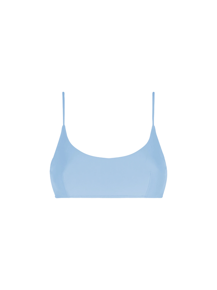 Hellblaues Bralette-Strandtop Judy für Damen