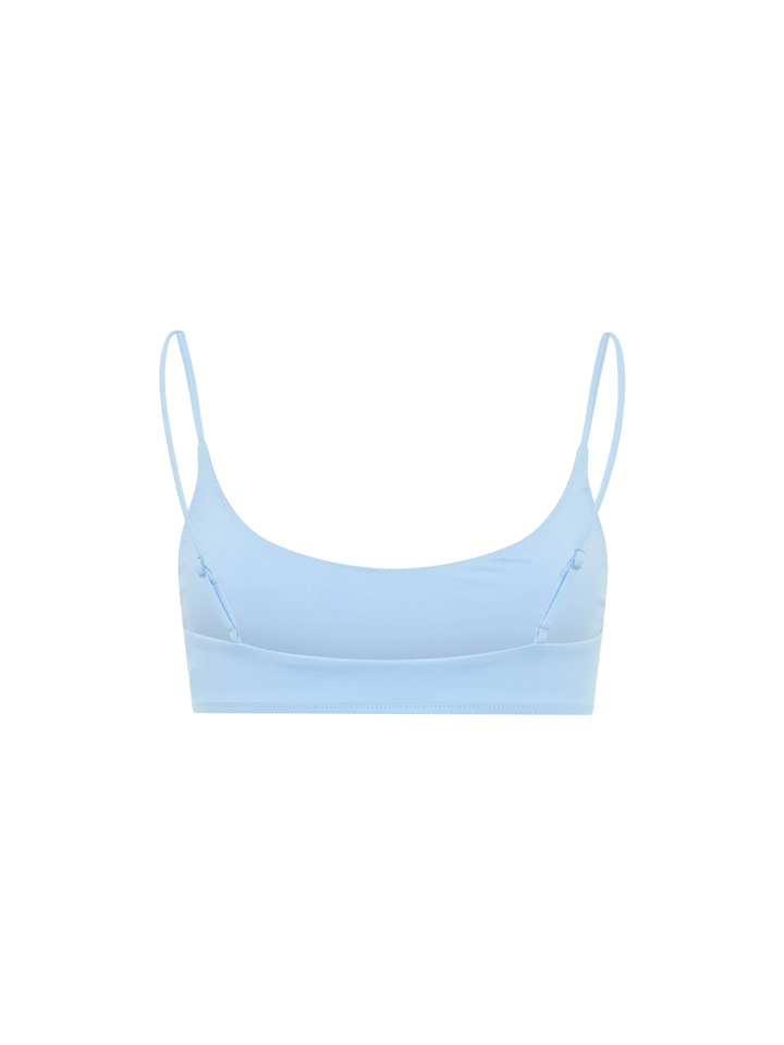 Hellblaues Bralette-Strandtop Judy für Damen