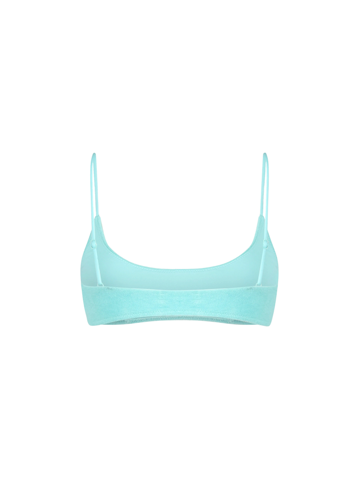 Frottee-Bralette-Strandoberteil für Damen Judy