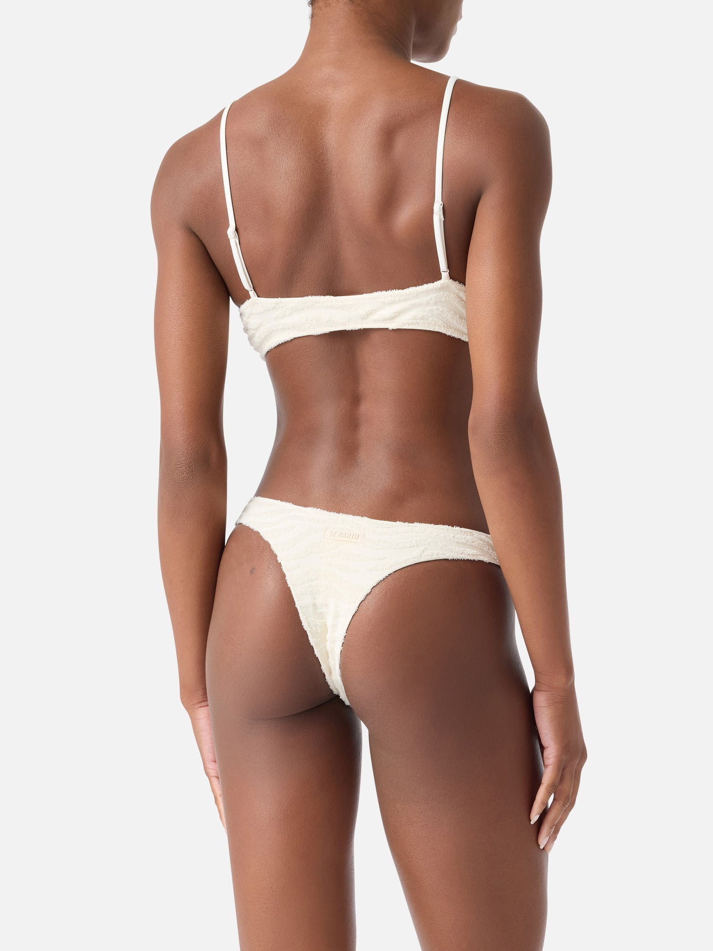 Bikini bralette Judy Naomi en éponge zébrée 