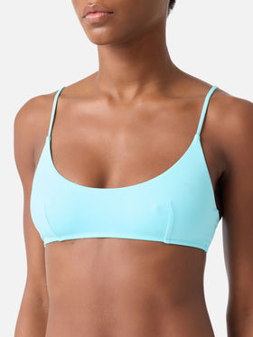 Wassergrünes Judy Bralette-Bikini-Oberteil 