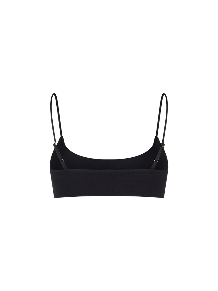 BW ribbed bralette