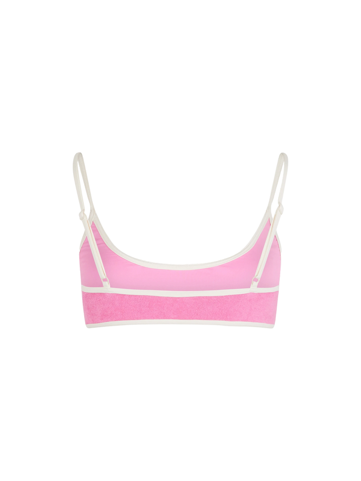 Top mare donna Judy bralette in spugna con bordino
