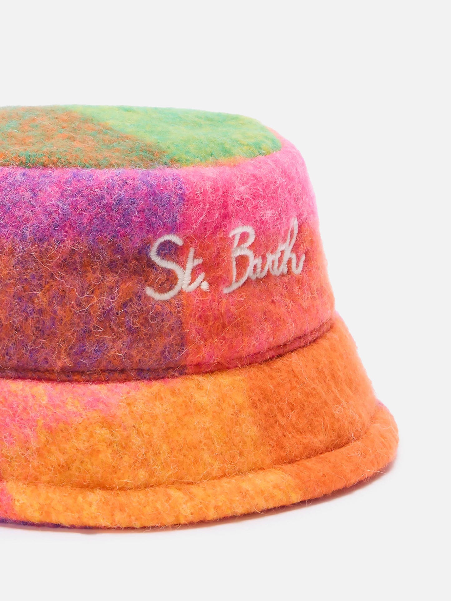 Bucket hat Jude with check print