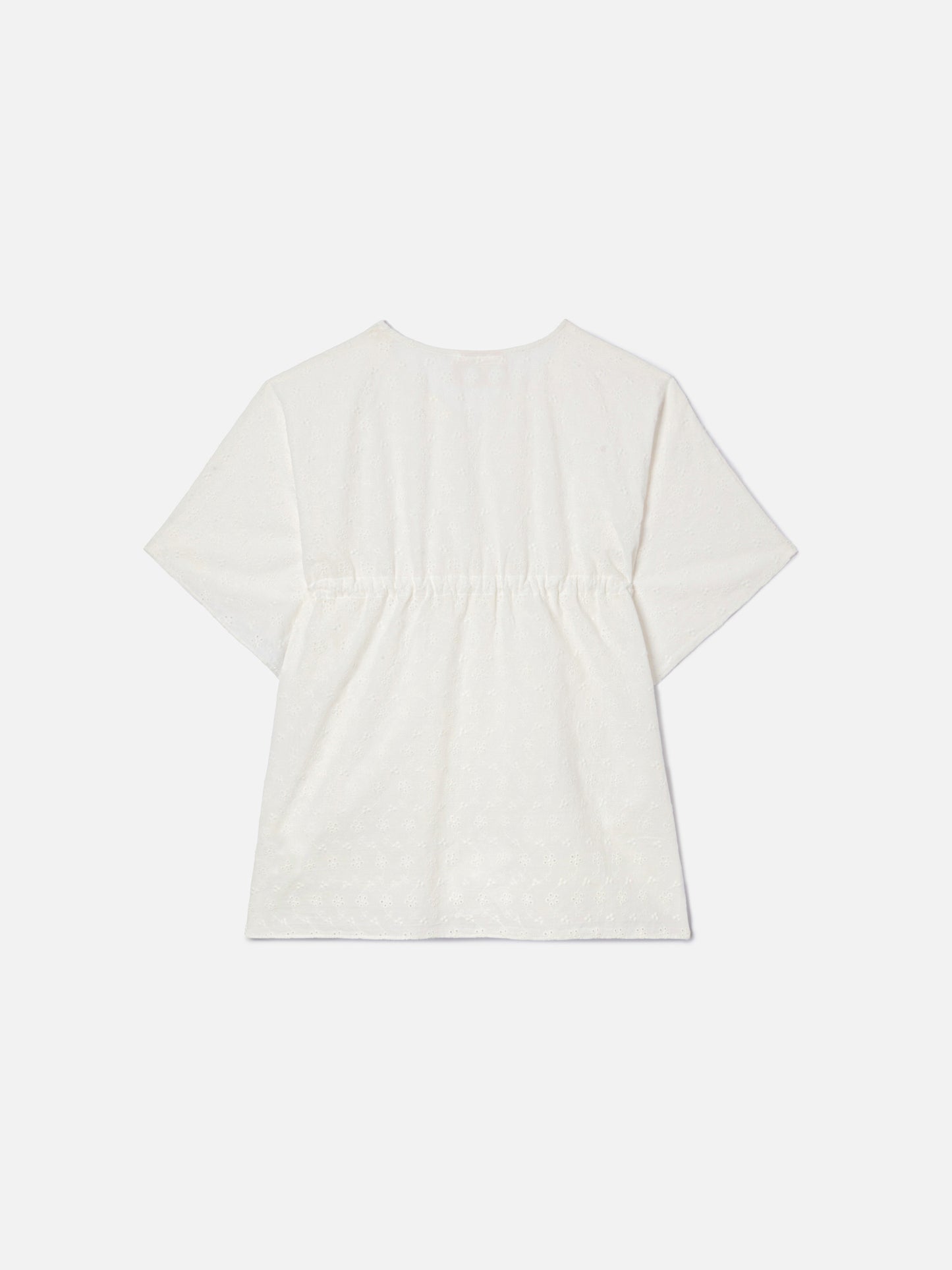 Kate Cotton broderie short kaftan