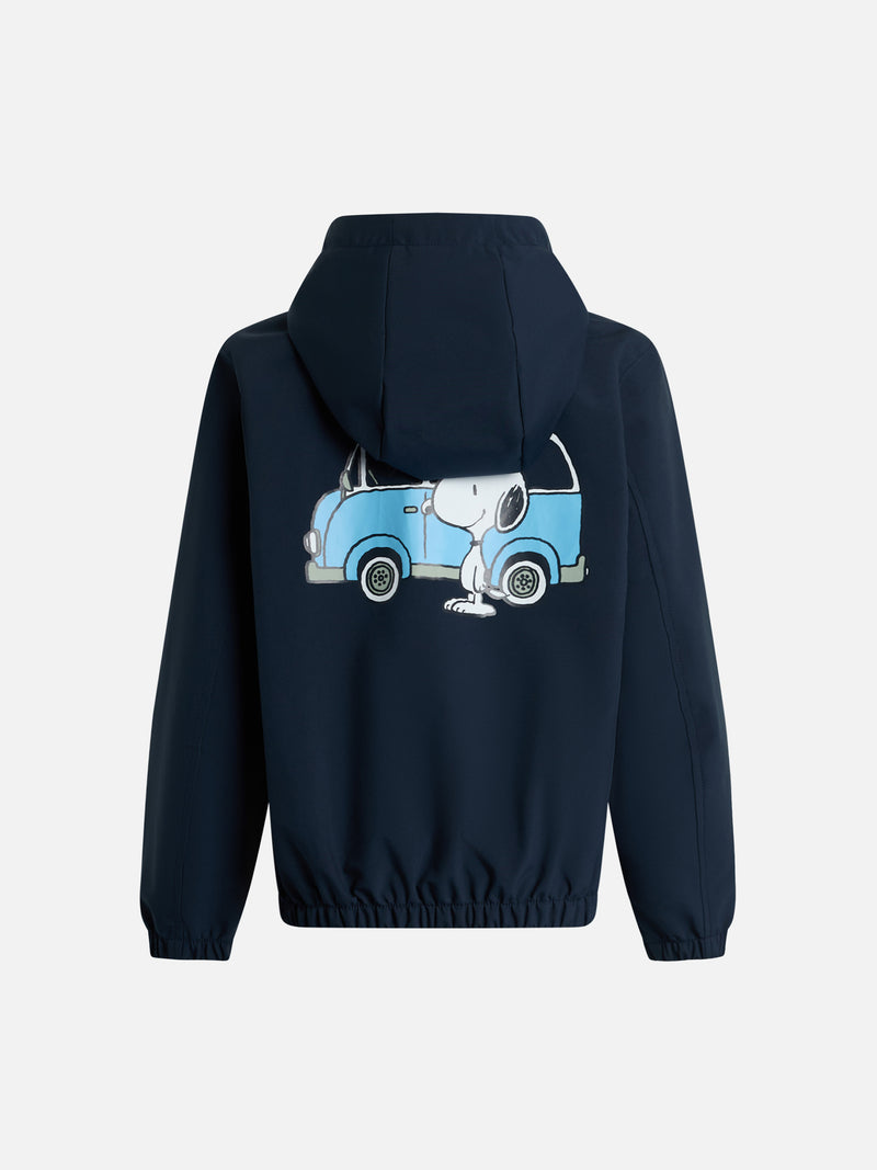 Boy hooded lightweight windbreaker Kauris Jr with Snoopy print | SNOOPY PEANUTS SPECIAL EDITION