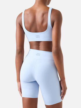 Leichtes blue Kassie-Fitness-Top 