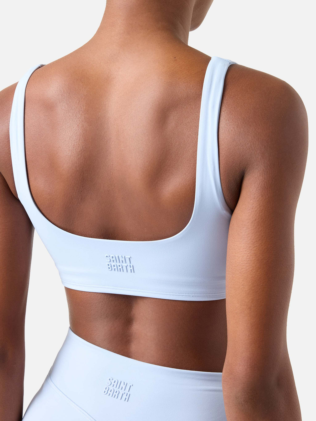Leichtes blue Kassie-Fitness-Top 