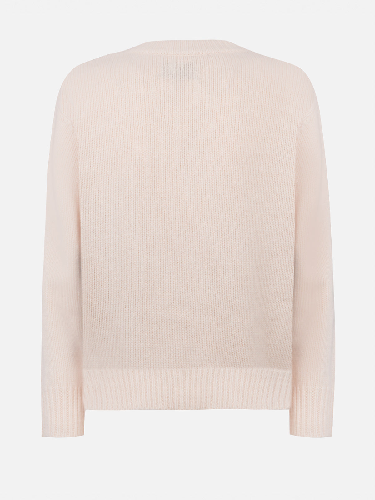 Maglione bianco fair isle da donna Kyla con jacquard Courma