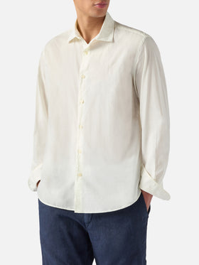 Camicia Chemise in cotone voile panna