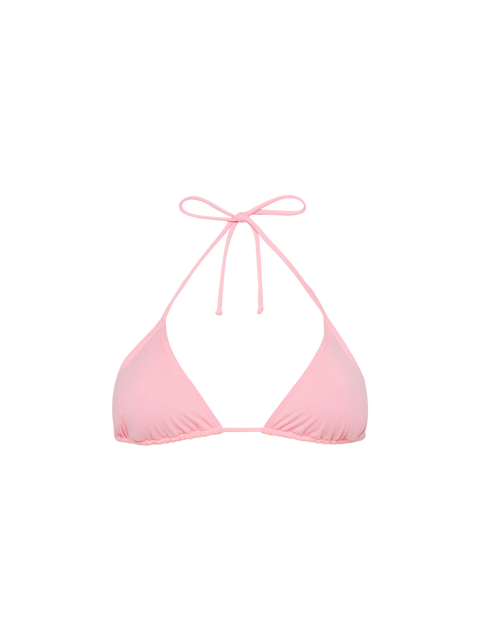 Leah pink triangle top swimsuit - MC2 Saint Barth