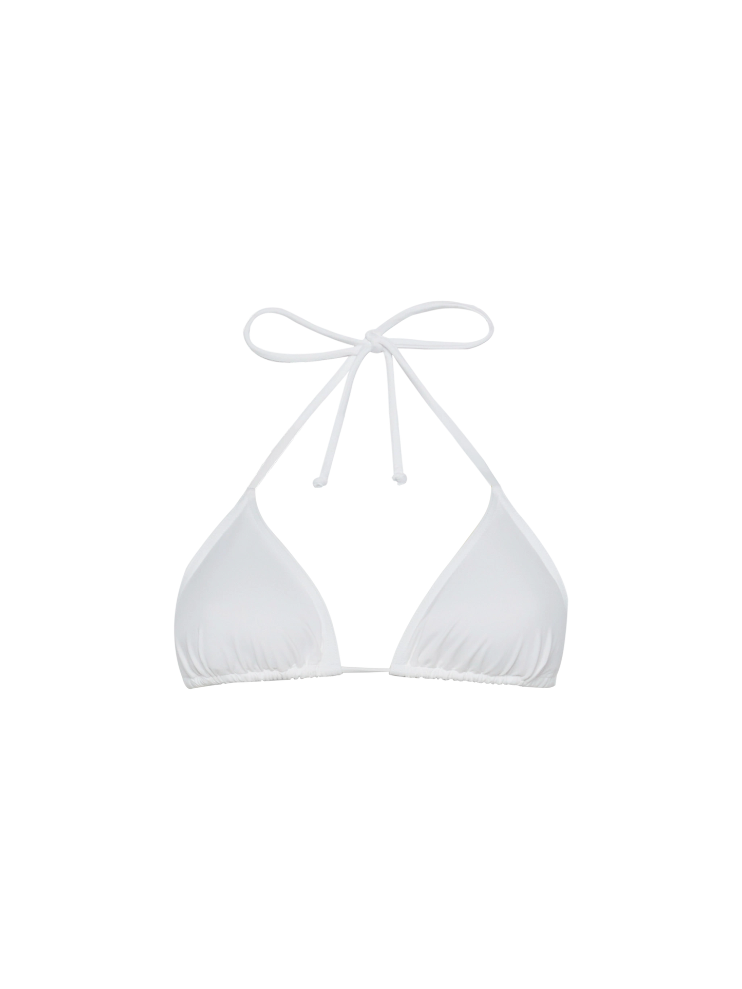Leah white triangle top swimsuit - MC2 Saint Barth