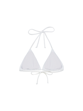 Leah white triangle top swimsuit - MC2 Saint Barth