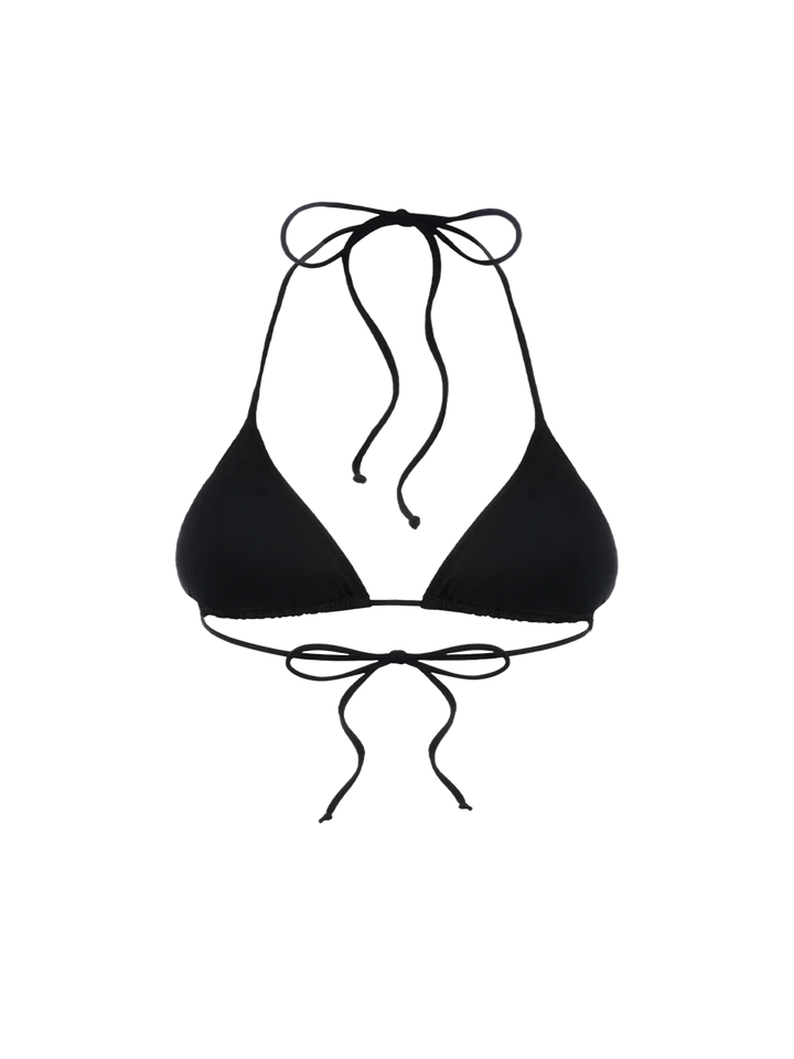 Schwarzer Triangel-Badeanzug Leah für Damen