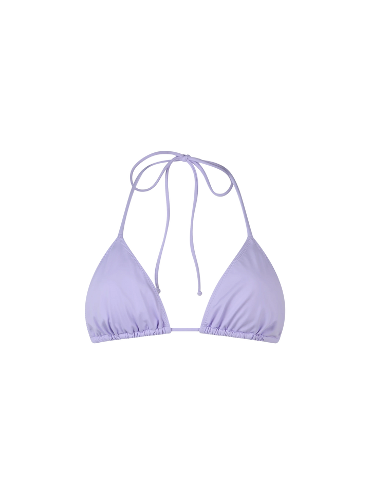 Lilafarbener Triangel-Badeanzug Leah für Damen