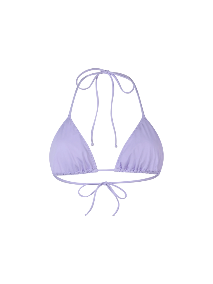 Lilafarbener Triangel-Badeanzug Leah für Damen