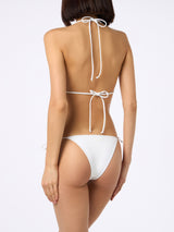 Bikini a triangolo bianco da donna Leah Marielle