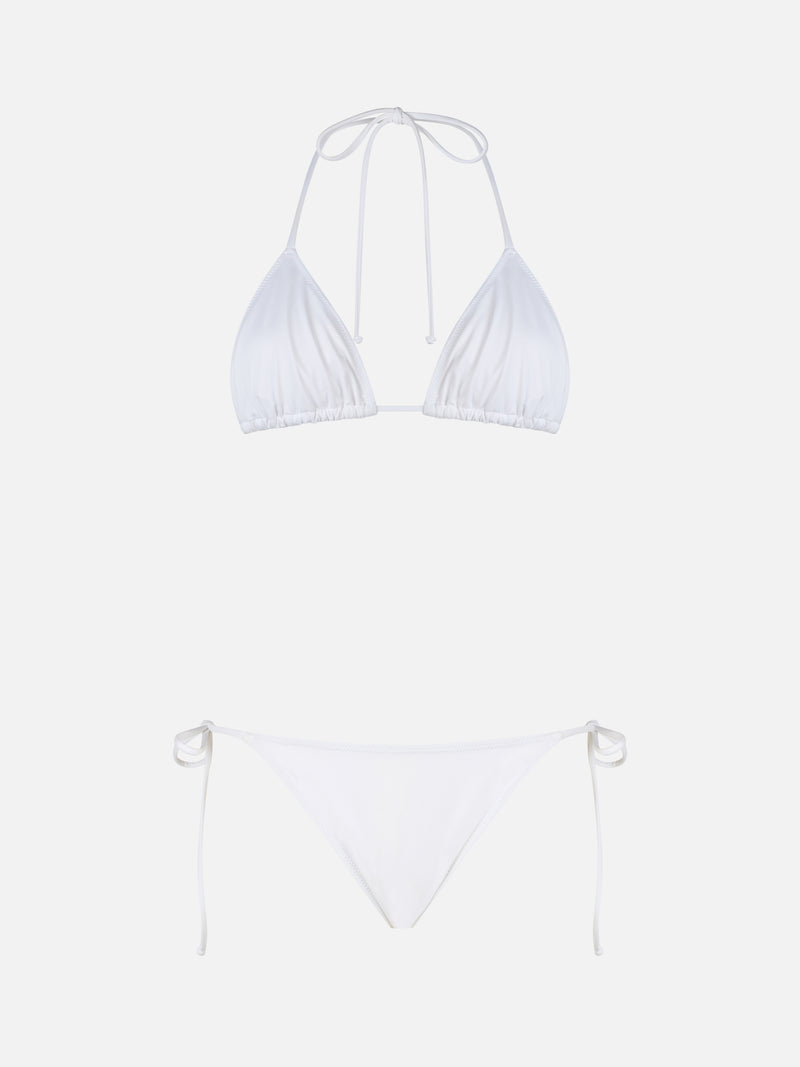 Bikini a triangolo bianco da donna Leah Marielle