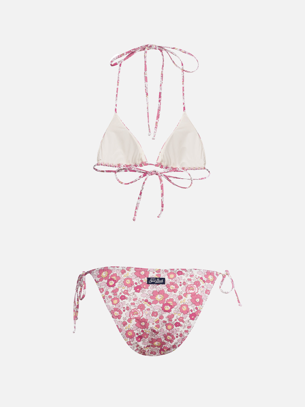 Damen-Bikinioberteil Betsy mit Triangel-Cups Leah | MADE WITH LIBERTY FABRIC 