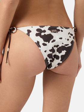 Bikini Leah Teen con stampa muccata