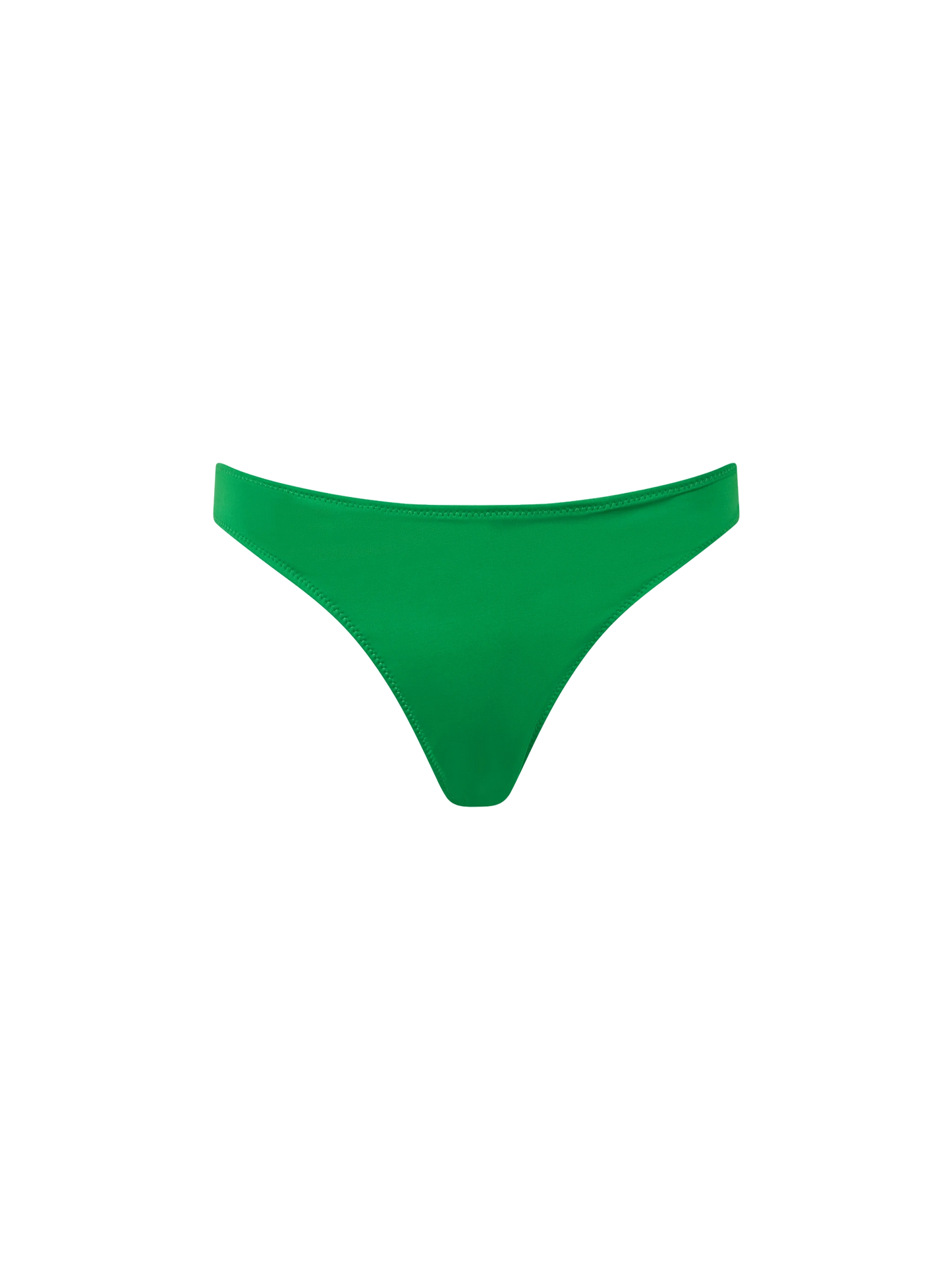 Woman green classic swim briefs Lido