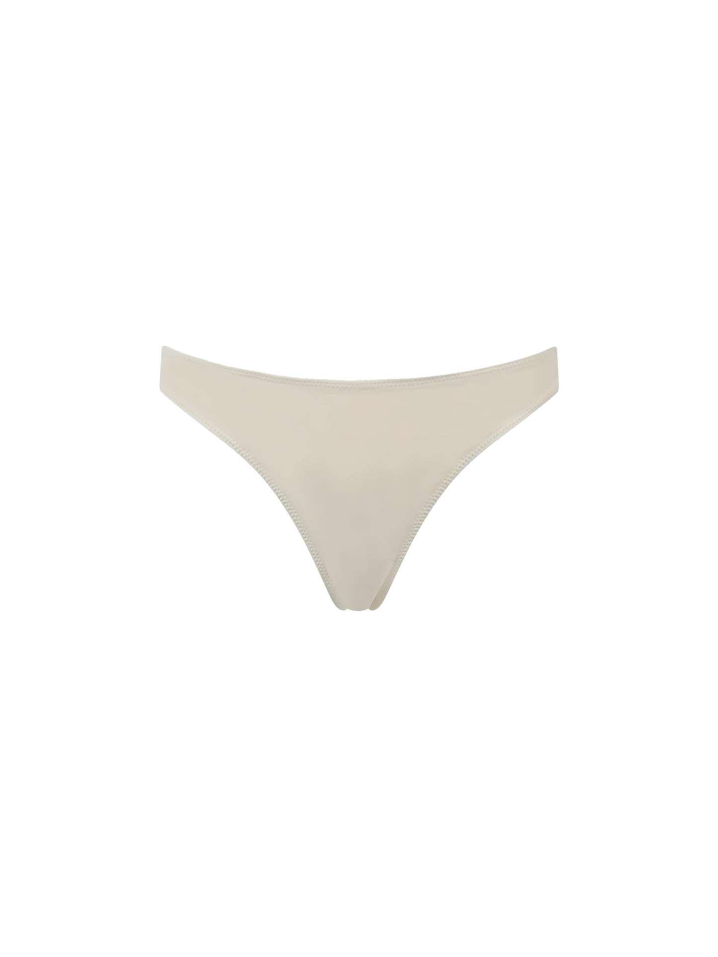 Woman cream classic swim briefs Lido