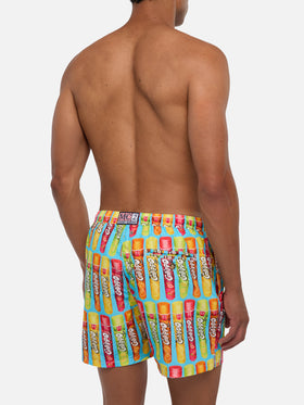 Badeshorts für Herren mit Calippo-Aufdruck | Algida® Sonderedition