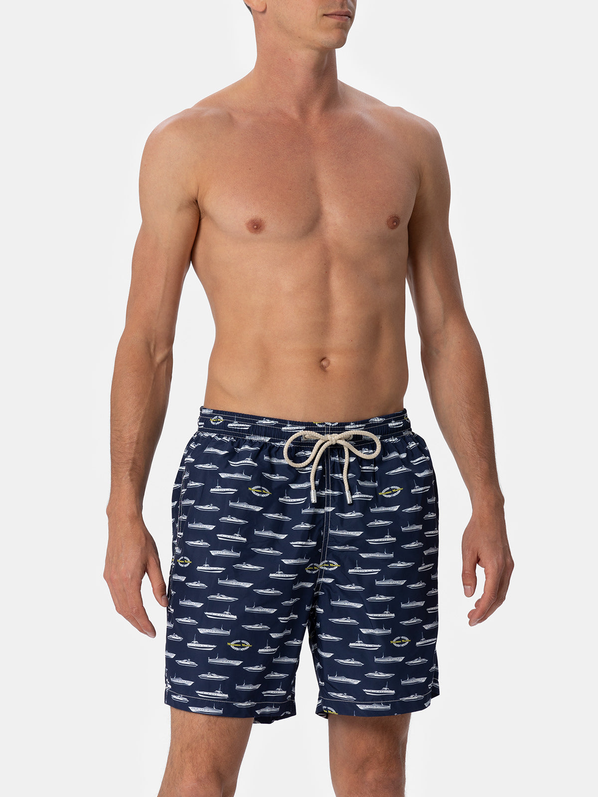 Costume da bagno da uomo in tessuto leggero con stampa Magnum Marine | EDIZIONE SPECIALE MAGNUM MARINE