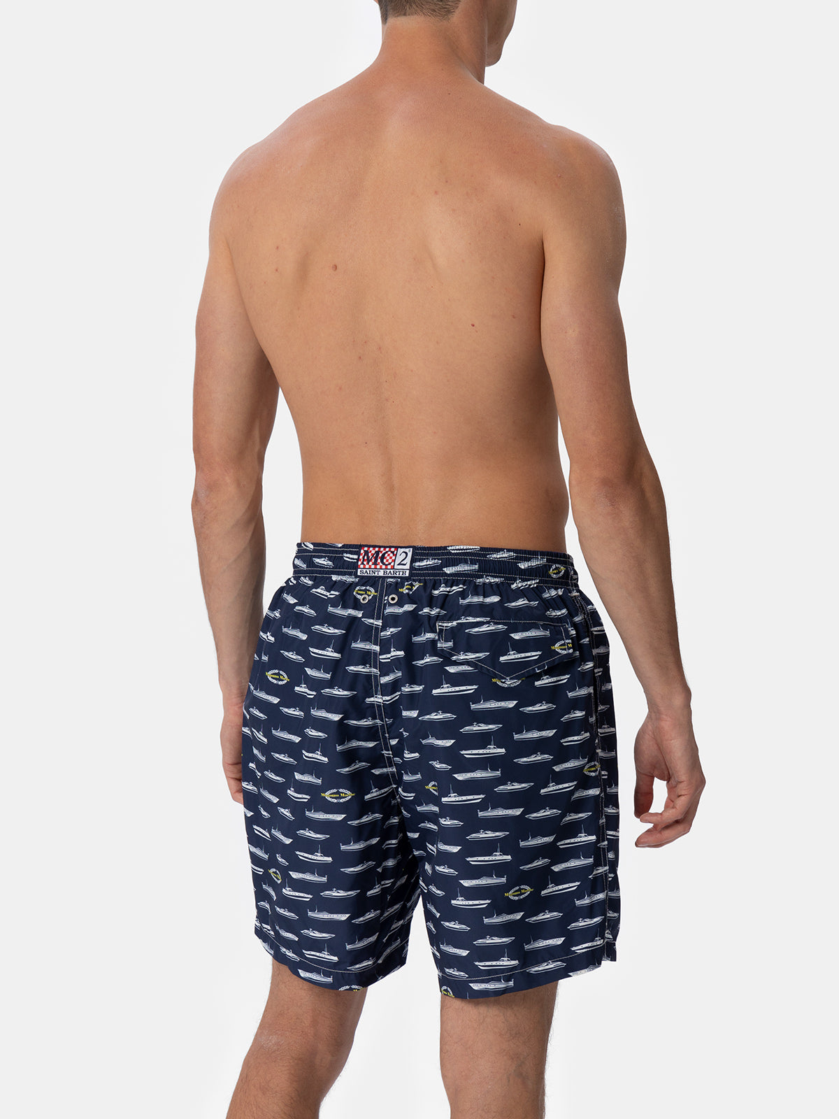 Costume da bagno da uomo in tessuto leggero con stampa Magnum Marine | EDIZIONE SPECIALE MAGNUM MARINE