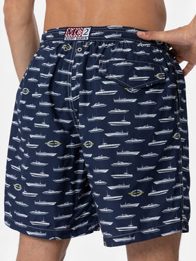 Costume da bagno da uomo in tessuto leggero con stampa Magnum Marine | EDIZIONE SPECIALE MAGNUM MARINE