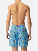 Lightweight fabric swim-shorts Lighting with Snoopy print|SNOOPY PEANUTS® SPECIAL EDITION