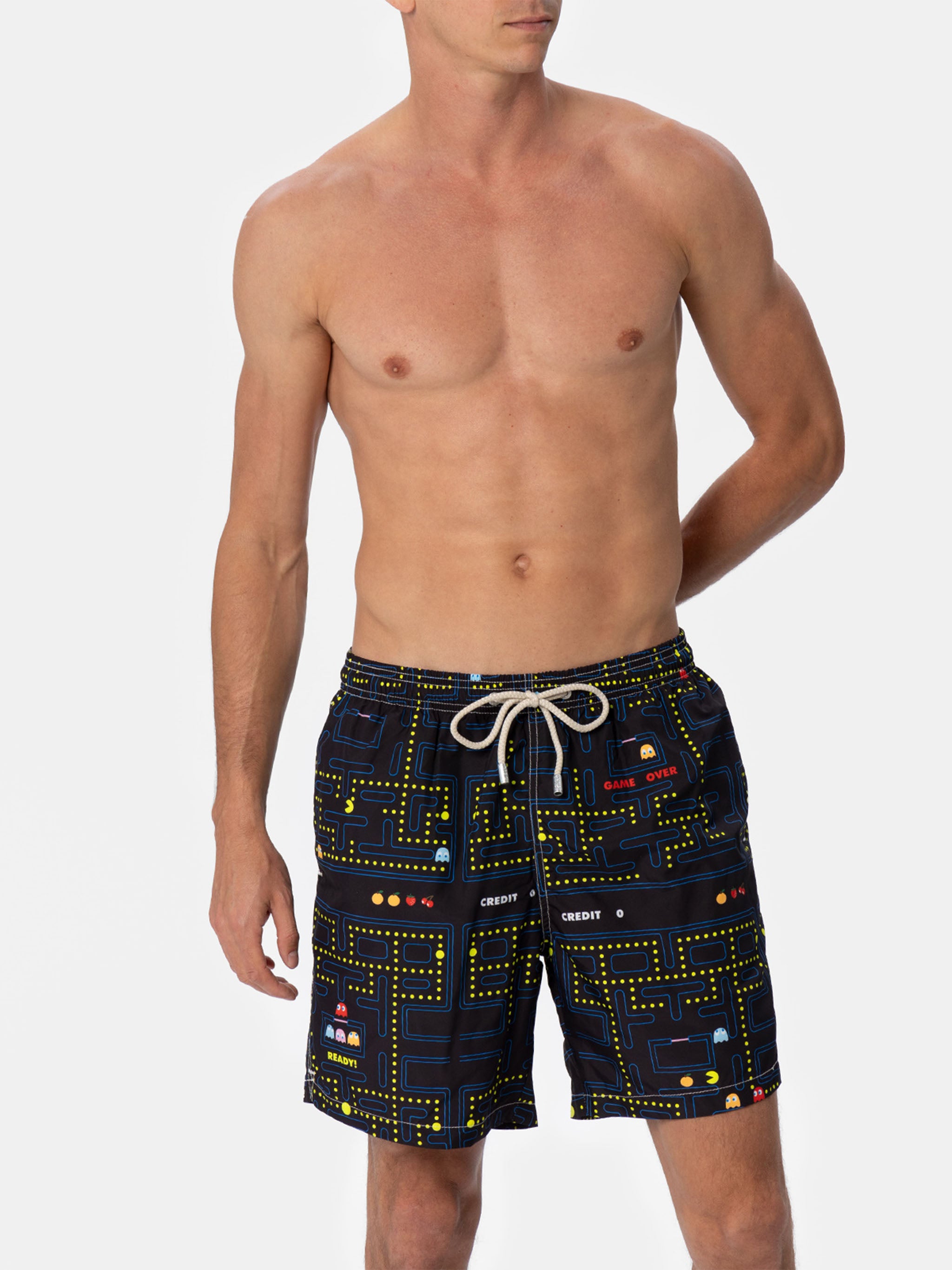 Lighting swim shorts with Pac-Man print | Special Edition – MC2