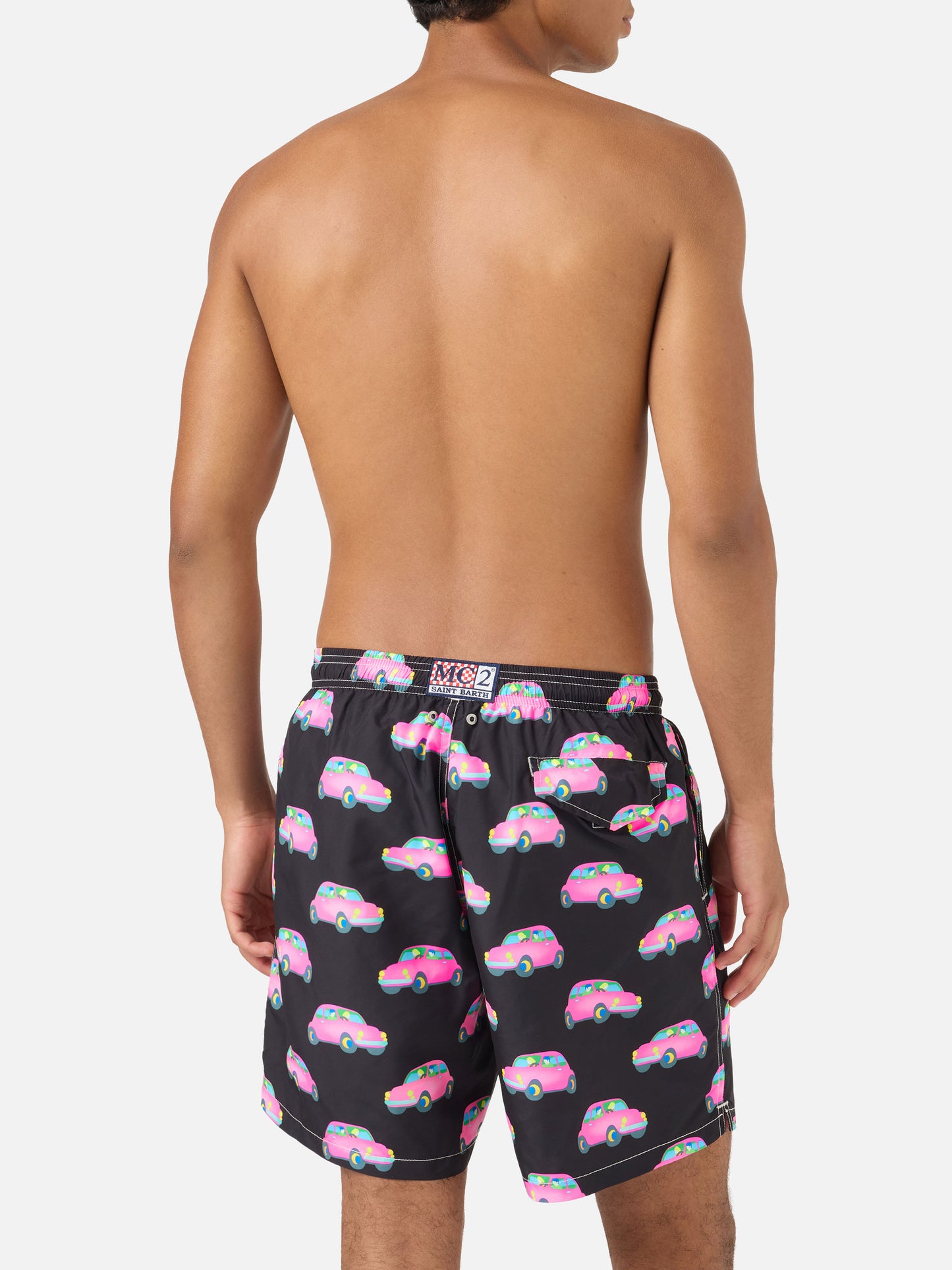 Badeshorts mit Lighting Cars-Print | Special Edition 