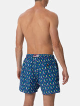 Herren-Badeshorts aus leichtem Stoff Lighting Micro Fantasy mit Cocktail-Print