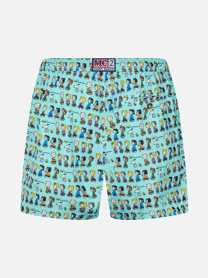 Herren-Badeshorts aus leichtem Stoff Lighting Micro Fantasy mit Peanuts-Aufdruck | SNOOPY PEANUTS™ SONDEREDITION