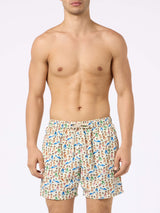 Herren-Badeshorts aus leichtem Stoff Lighting Micro Fantasy mit Meerjungfrauen-Print