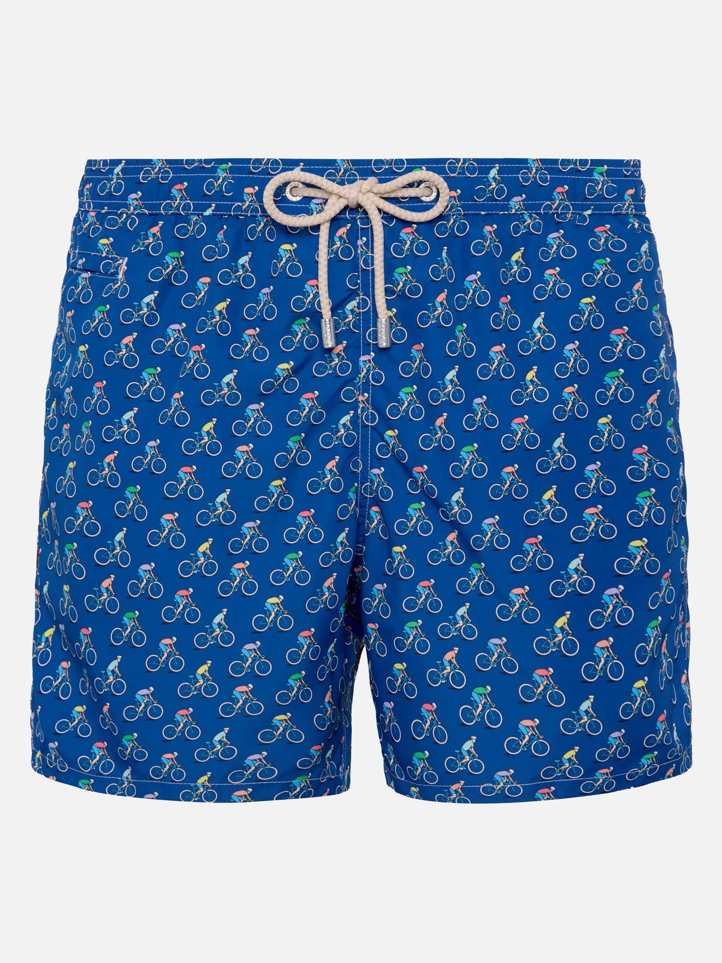 Badeshorts aus leichtem Stoff „Lighting“ mit Biker-Print