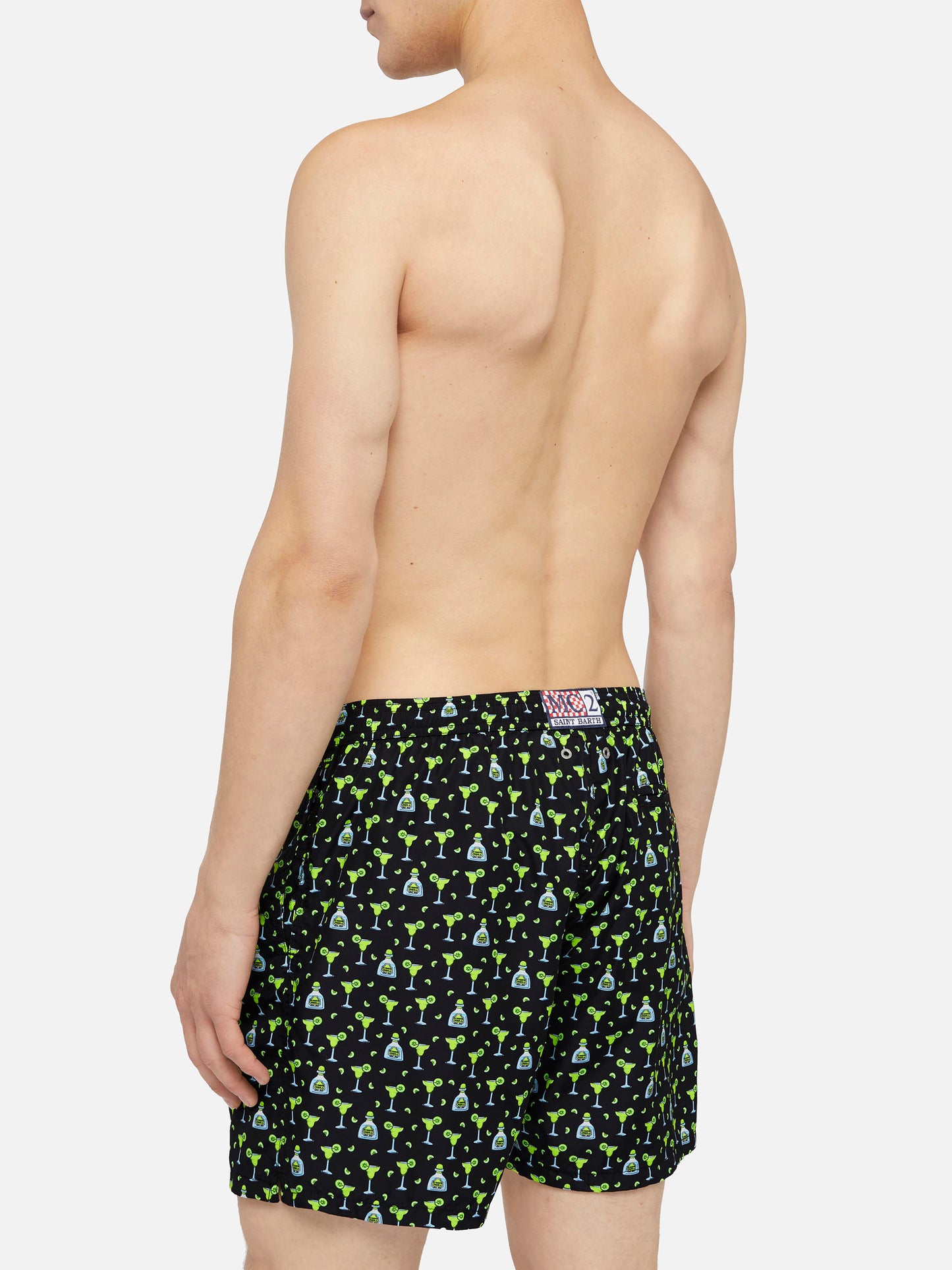 Badeshorts aus leichtem Stoff „Lighting“ mit Margarita-Print