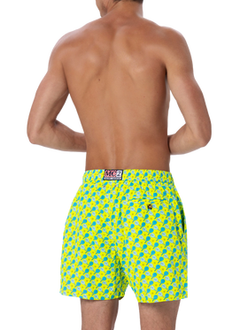 Costume da bagno da uomo in tessuto leggero Lighting Micro Fantasy con stampa padel