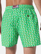 Badeshorts für Herren aus leichtem Stoff Lighting Micro Fantasy mit Tennis-Print