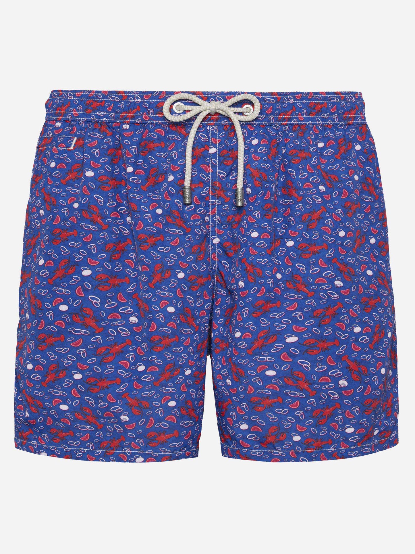 Bañador de tejido ligero Lighting con estampado de langostas 