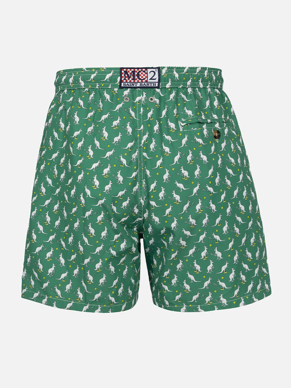 Herren-Badeshorts aus leichtem Stoff Lighting Micro Fantasy mit Känguru-Print | AUSTRALIAN BRAND SPECIAL EDITION