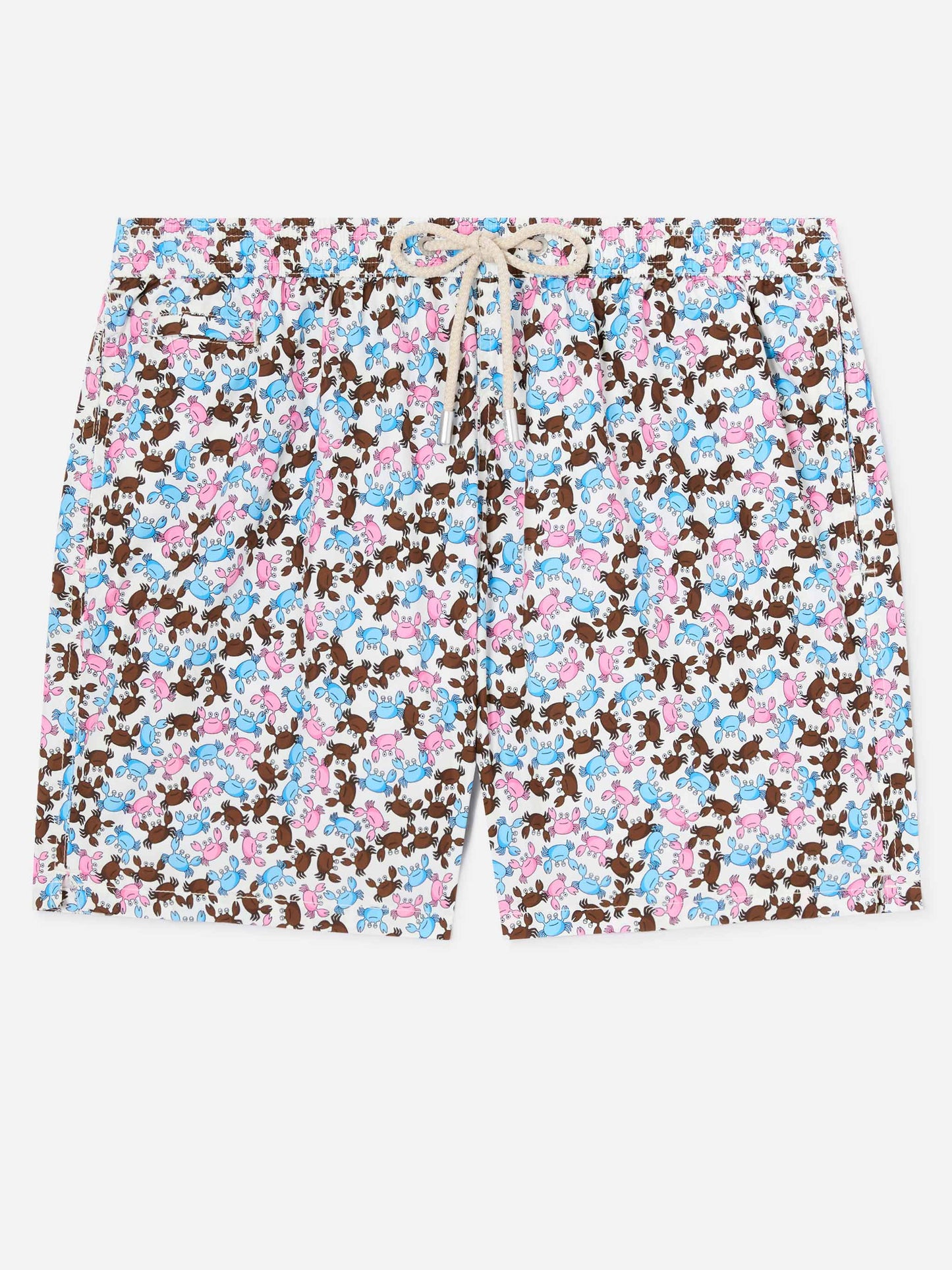 Herren-Badeshorts aus leichtem Stoff Lighting Micro Fantasy mit Krabben-Print