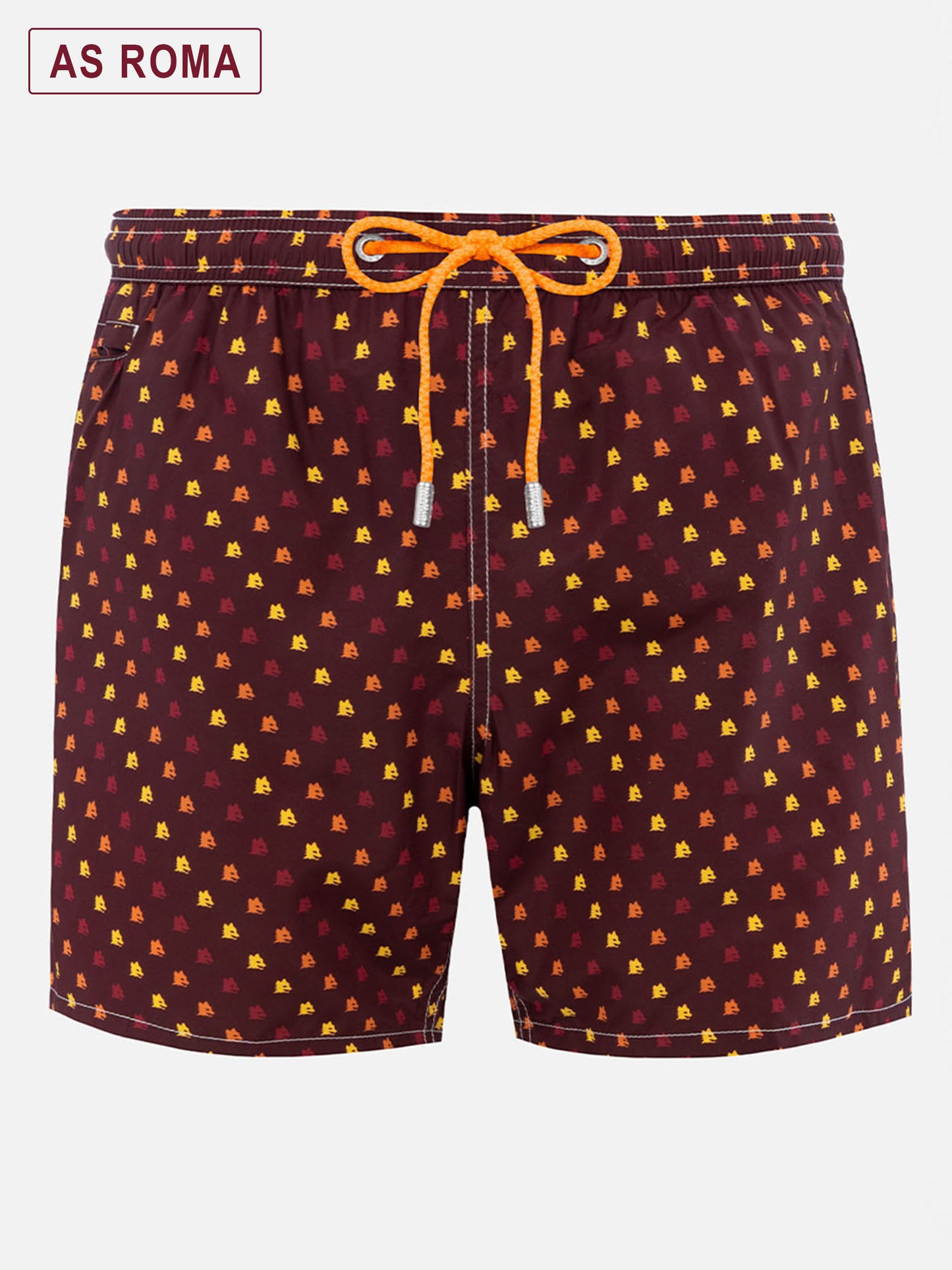 Badeshorts für Herren aus leichtem Stoff Lighting Micro Fantasy mit Roma-Aufdruck | AS ROMA SPECIAL EDITION