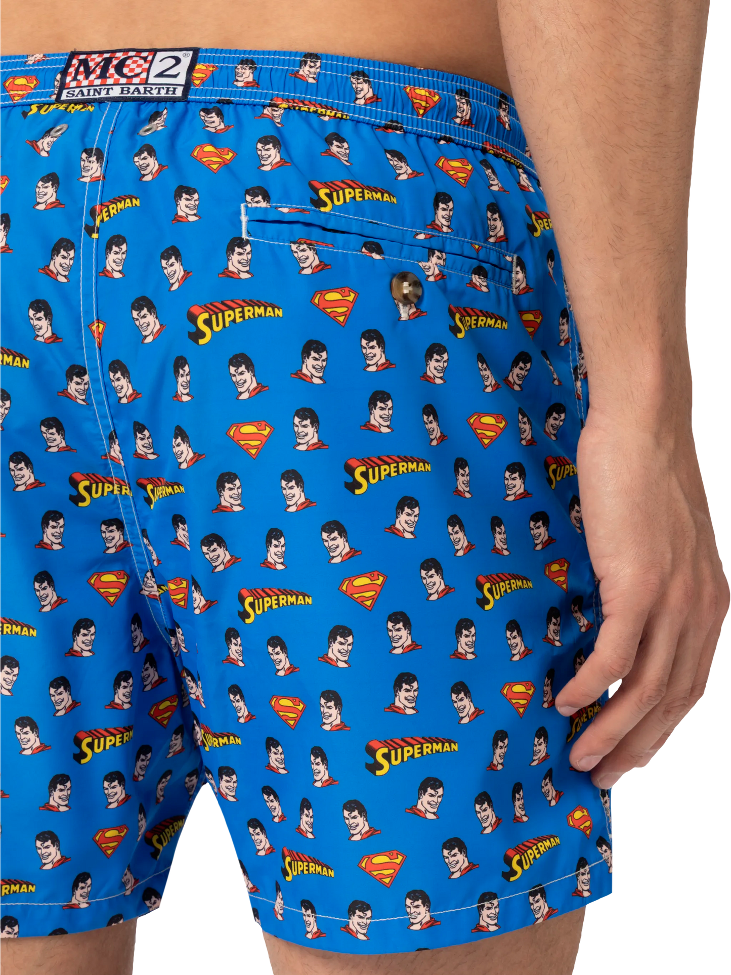 Costume mare Lighting in tessuto leggero con stampa Superman | MARVEL SPECIAL EDITION
