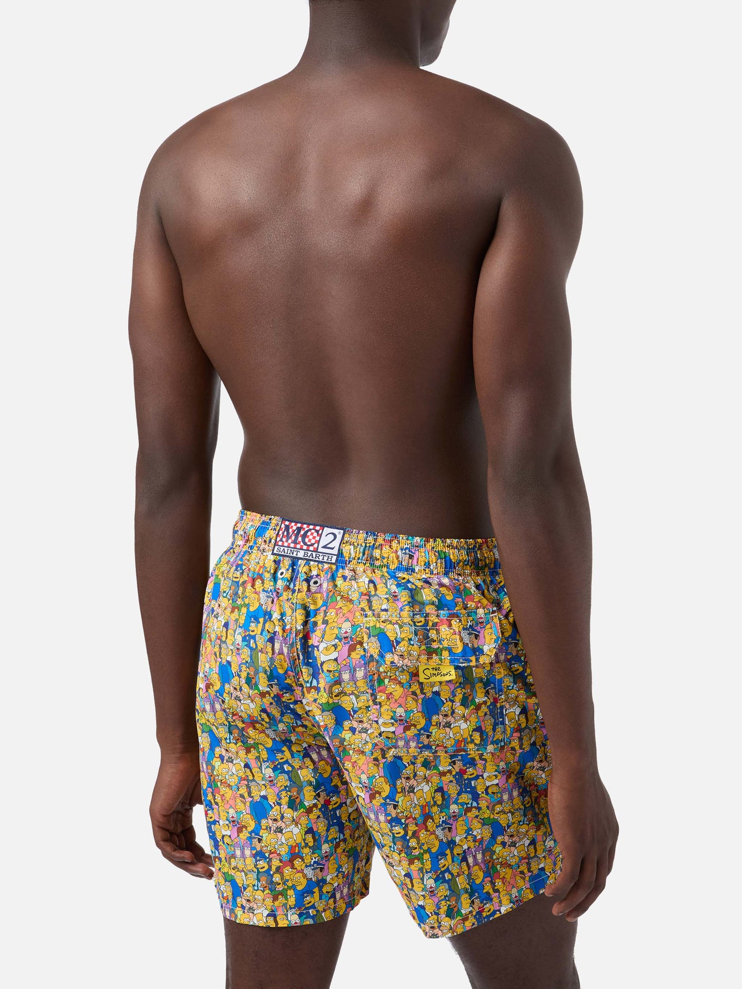 Lighting Micro swim shorts with Simpsons all-over print | Special Edition