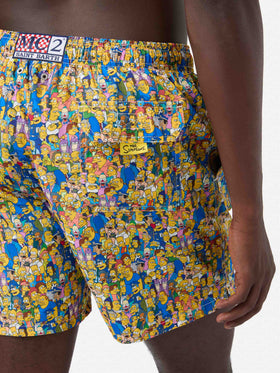 Lighting Micro swim shorts with Simpsons all-over print | Special Edition